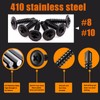 weideer 1095pcs Self Tapping Screws for Metal, #8#10 M2 M3