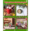 12 Days of Christmas Advent Calendar Diamond Painting Coasters, DIY