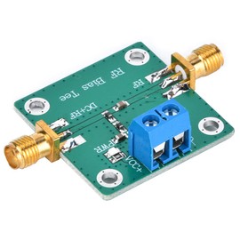 10-6000MHz Bias T-Module DC Bias Power Supply DC Blocks Connection Modes for Active Antenna Broadband Amplifier