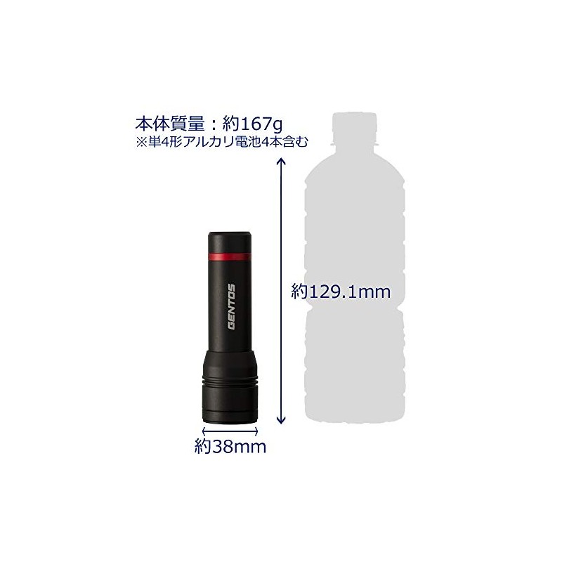 GENTOS Waterproof LED Handheld Light RX Series RX032D