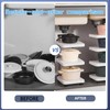 RAKSONIC Kitchen Shelving Floor-to-ceiling multi-layer pot storage rack Multi-functional sink