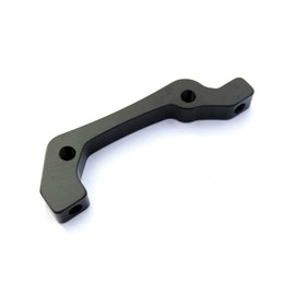 Clarks Cycle Systems: Disc Brake Adaptor in Black I.S. Rear-BLACK -203MM