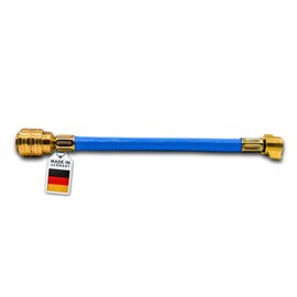 Truck Filling Hose 500 mm with Euro Coupling (NW 7.2) - GRUBENSTAHL® Compressed Air Adapter for Test Connection - 18 Bar - Brass Connections - Tyre Inflator & Workshop Accessories