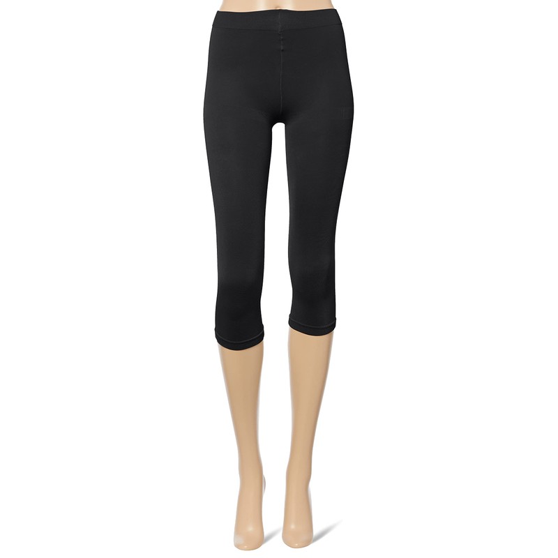 Gunze Tuche Leggings, Women’s 3/4 Length, Black