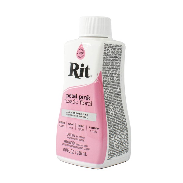 Rit Dye Liquid 236ml Petal Pink