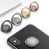 [2 Pack] Glossy Rounded Edges Cell Phone Ring Holder Stand,360