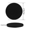 4 Pack Car Coasters, 2.75inch Universal Non-Slip Car Cup Holder