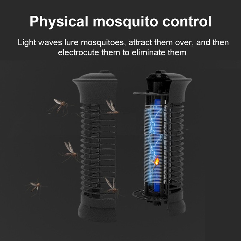 Indoor Mosquito Killer Electric Shock Mosquito Trap Lamp Bug Zapper