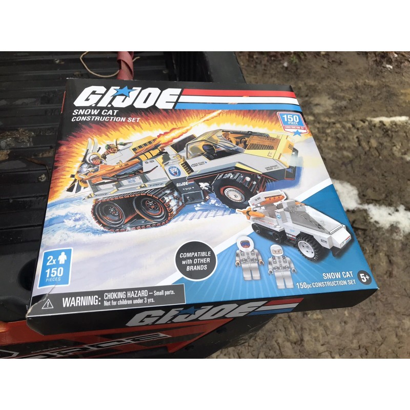 Hasbro GI JOE FOREVER CLEVER SNOW CAT CONSTRUCTION SET 150