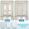 DoubleFill 2 Pack 8.5'' x 72'' Cordless Sidelight Blinds 2''