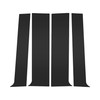 VekAuto 4 Pcs Door Pillar Window Trim for GMC Canyon
