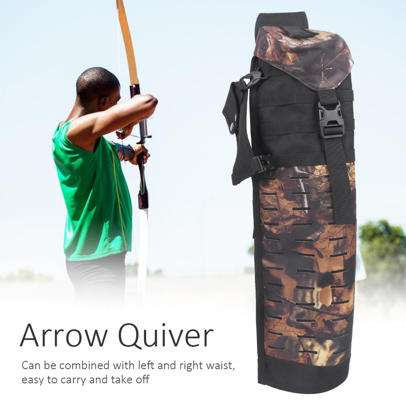 Arrow Waist Pack Bow Quiver Outdoor Hunting Adjustable WearResistant Archery