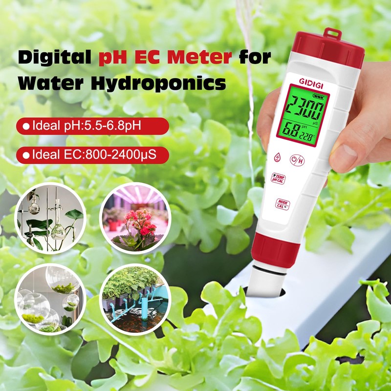 pH Tester,Digital pH Meter for Water,New Version TDS Meter for