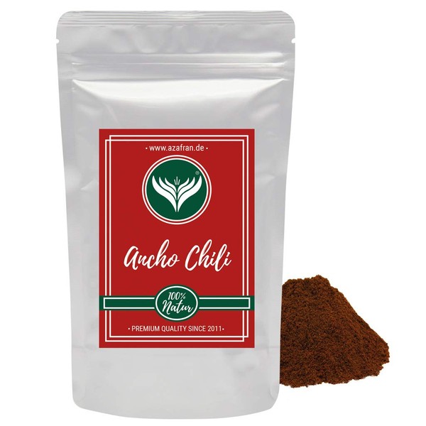 Azafran Ancho Chili Powder Ground | Poblano Chili 250g