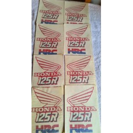 NOS 89 CR125 HRC Factory Shroud Decals Nos