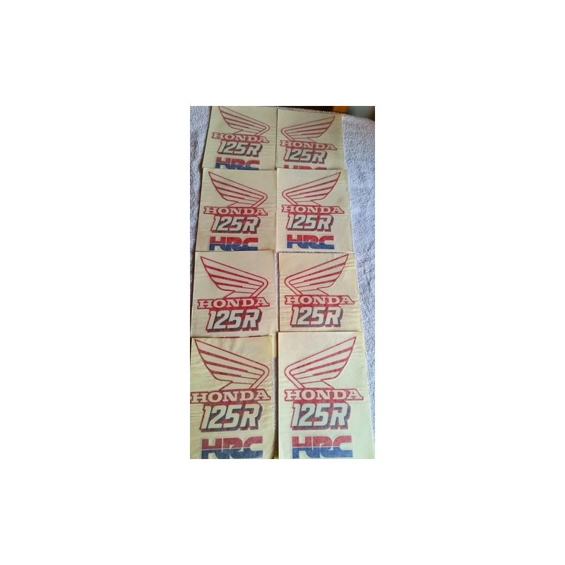 NOS 89 CR125 HRC Factory Shroud Decals Nos