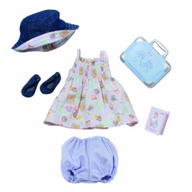 Zapf Creation 808214 - Baby Born Ich-mach-Urlaub de Luxe Set