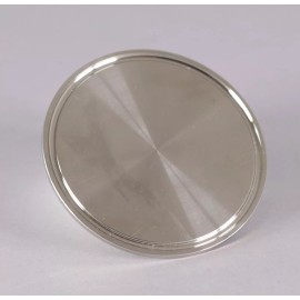 Unbranded Brand New 304 Stainless Steel 3" Tri-Clamp Flat Cap