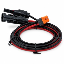 UMikke MC4 to XT60i Solar Charging Cable 12AWG 13A 1.5m Solar Panel to Portable Power Supply Converter Adapter for Solar Generator Equipment and Components
