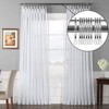iCatchy Silver Curtain Rings Metal Curtain Hanging Rings For Pole