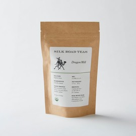 Silk Road Teas, Organic Loose Leaf Green Tea, Dragon Well, Longjing, Invigorating, Sweet & Chesnut Flavors, 1.5 ounces