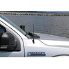 AntennaMastsRus - 7" Black Short AM/FM Antenna fits Freightliner Cascadia/Columbia/Coronado/M2