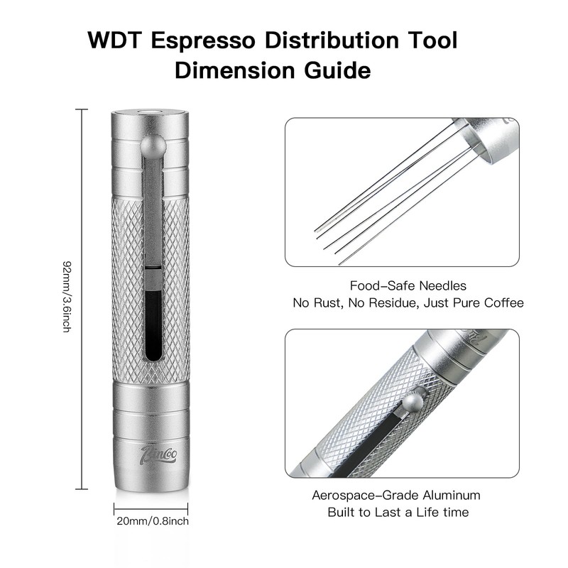 WDT Espresso Distribution Tool - Bincoo Espresso Stirrer Tool For