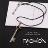 QKEOISUD Attack Key Necklace,Popular Anime Alloy Jewelry Pendant, Eren Basement