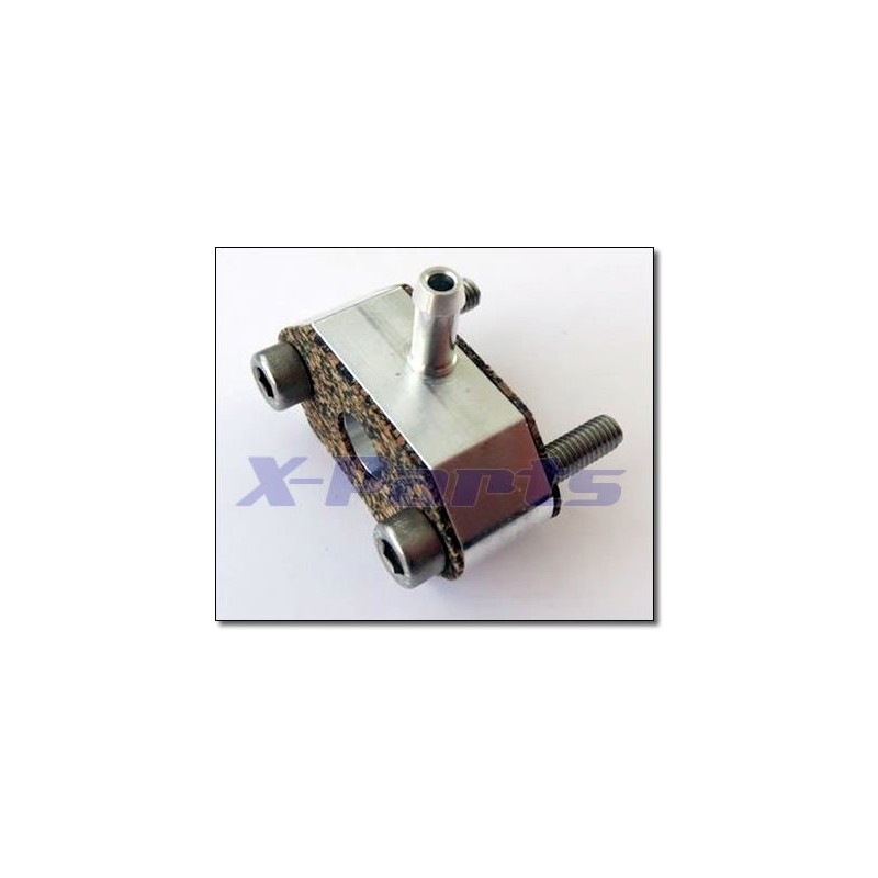 Adapter for boost pressure indicator, charge pressure sensor, map sensor