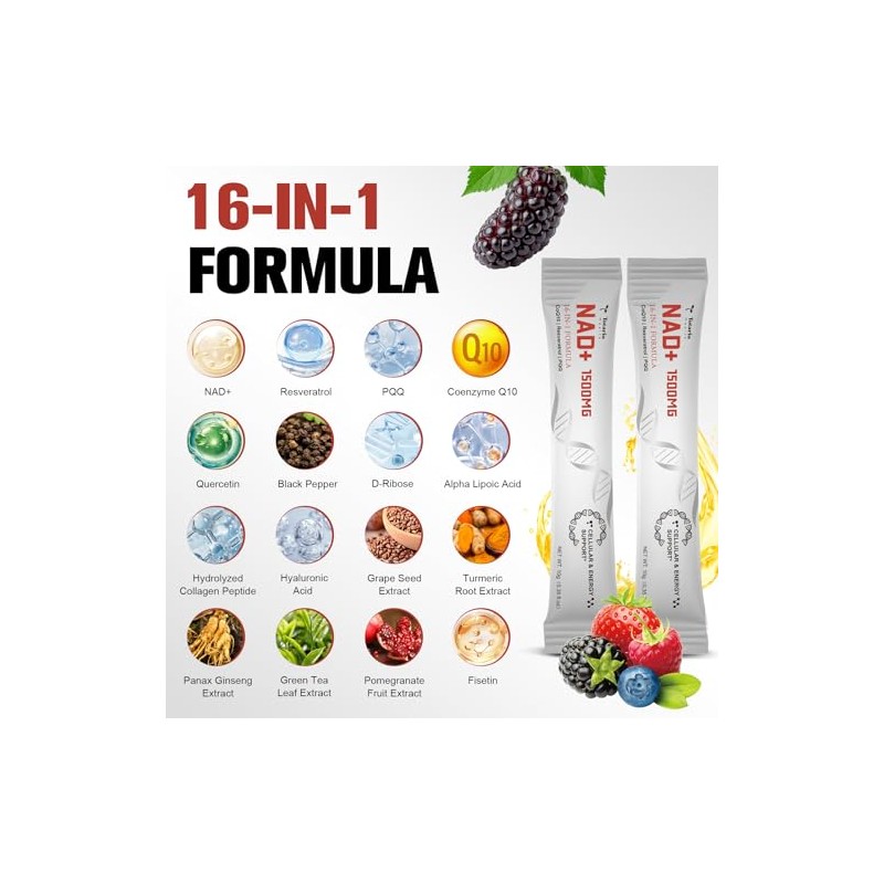 Totaria Suplemento L?quido de Nad 1500 Mg + Extra Fuerte