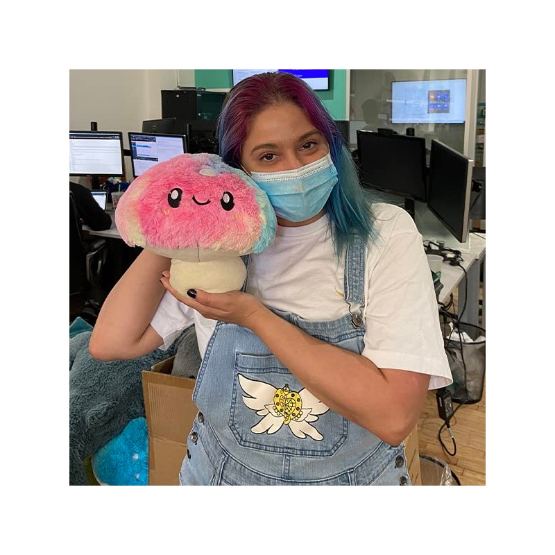 Squishable / Mini Tie Dye Mushroom Plush