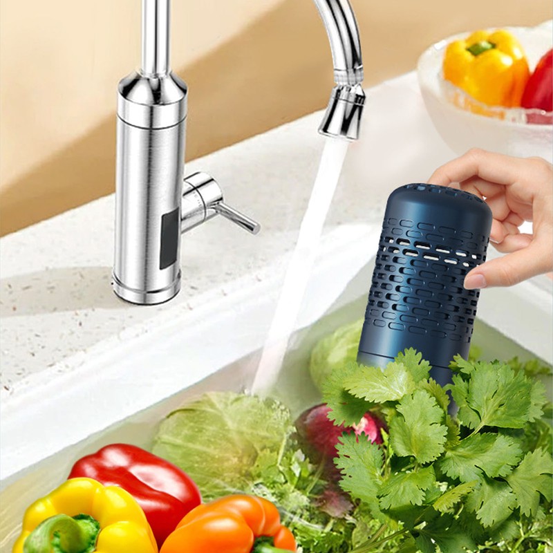 Fruit Washing Machine Digital Display Light Weight Vegetable Cleaner Purifier