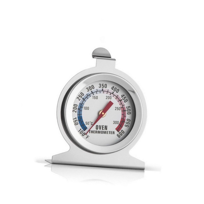 Mikinona 2 Stainless Steel Oven Thermometers Large Easy-to-Read Display for