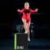 BalanceFrom 3-in-1 Foam Plyometric Jump Box for Home Gym with