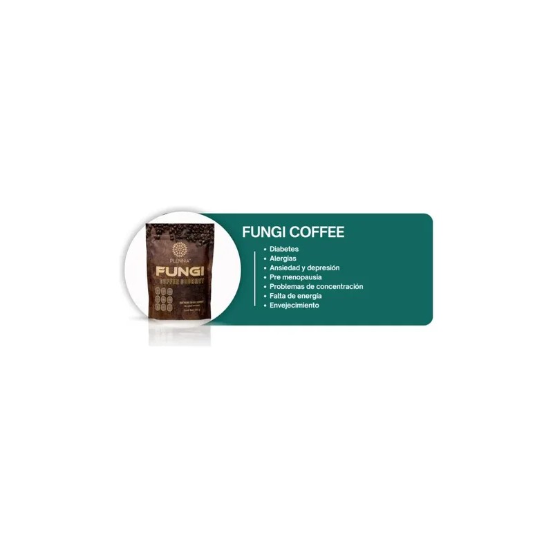 Kit Cafe Plennia (colágeno Latte+fungi) +bella+fuerte