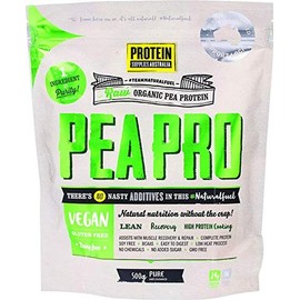 Protein Supplies Australia PeaPro Raw Pea Pure Protein Powder 500 g , , Pure 500 grams