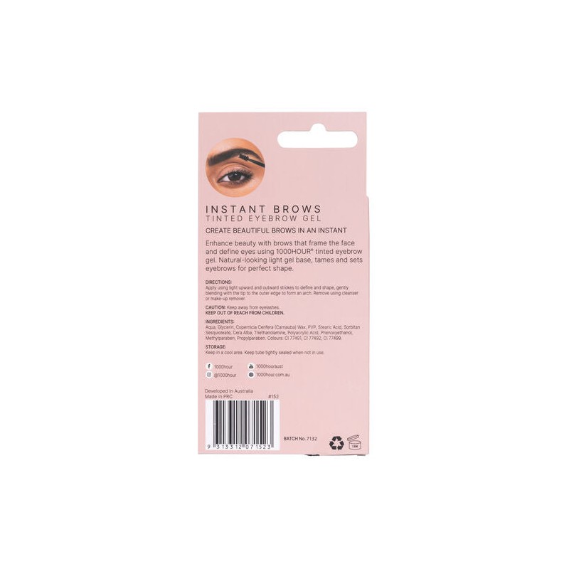 1000 Hour Instant Brows Mascara Black/Dark Brown