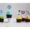 CAVLA 36 Pieces Cupcake Toppers for Father's Day Best Dad