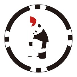 Light Poker Chip Pin Flag Panda X-768 (850)