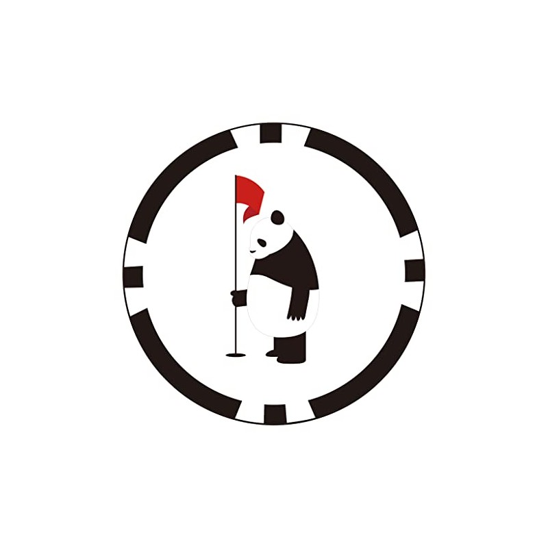 Light Poker Chip Pin Flag Panda X-768 (850)