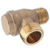 Elbow Fitting for Air Compressor, 90 Degree Male Threaded Forged