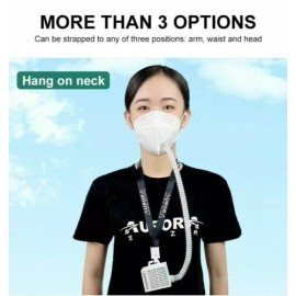 Aurora Personal Air Purifier with HEPA Filter & Mask. Personal Wearable Air Purifiers Portable Electric Air Purifier HEPA Filter Masks