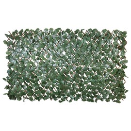 Windscreen4less Artificial Expandable Ivy Leaf Faux Leaves Privacy Fence Screen for Outdoor Indoor Backyard Patio Balcony (Double Sided Leaves, 1 Pack)