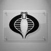 Yoonek Graphics Cobra Command Decal Sticker for Car Window, Laptop,