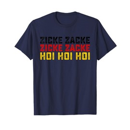 German Oktoberfest Zicke Zacke Zicke Zacke Hoi Hoi Hoi T-Shirt