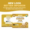 HANDPICK, Organic Ginger Tea Bags (100 Herbal Tea Bags), Caffeine