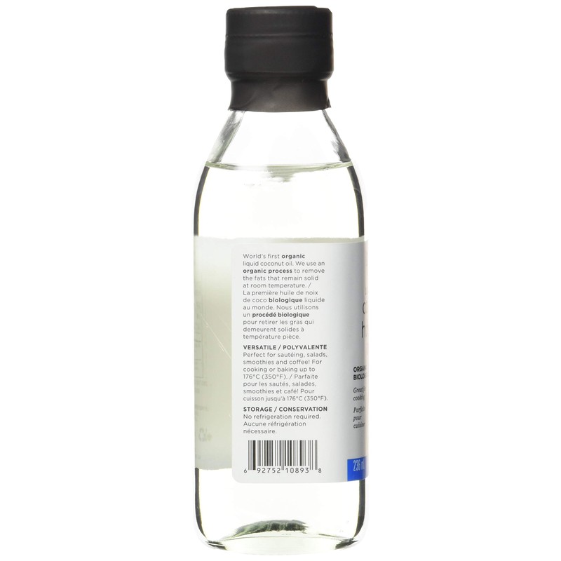 Nutiva Liquid Coconut Oil Classic, 236g