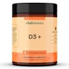Vital Botanics Suplemento Alimenticio Vitamina Jengibre 200 Cápsulas 500 Multivitamínico