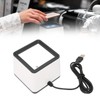 Zunate Hands-Free Barcode Scanner, R42 2D 1D Barcode Scanner All-Round