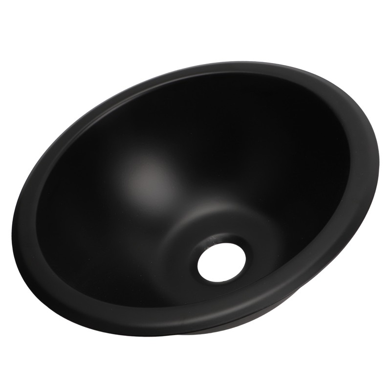 9 X 4in 304 Stainless Steel Sink Round Easy To